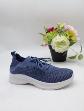 Buty sportowe damskie na płaskim (36-41) YY-91 BLUE