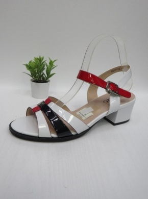 Sandały damskie na obcasie (36-41) X-7620-13 WHITE