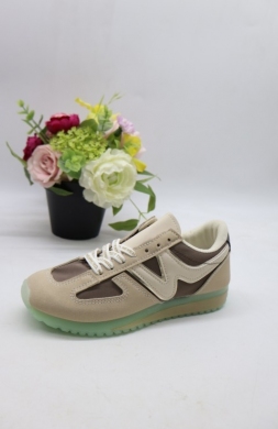 Buty sportowe damskie na płaskim (36-41) A022 BEIGE