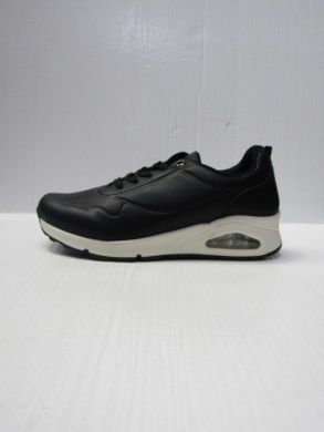 Buty sportowe damskie na płaskim (36-41) 1526 BLACK