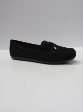 Mokasyny damskie na płaskim (36-41) 888-506 BLACK