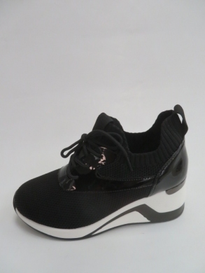 Buty sportowe damskie na płaskim (36-41) 2112 BLACK