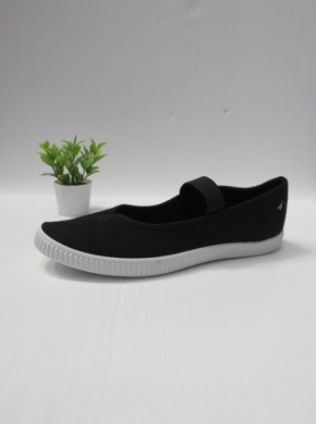 Tenisówki damskie (36-41) 11091-1 BLACK/WHITE