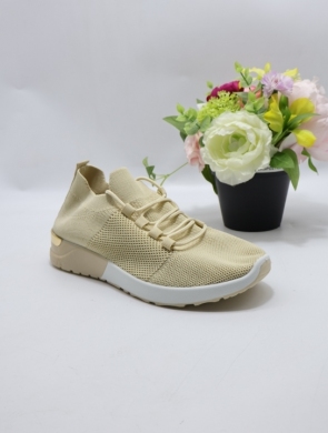 Buty sportowe damskie na płaskim (36-41) TA-217 BEIGE