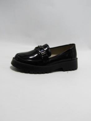 Mokasyny damskie na płaskim (36-42) 26105-21 BLACK