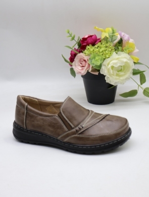 Półbuty damskie na płaskim (36-42) 22T43-13 KHAKI