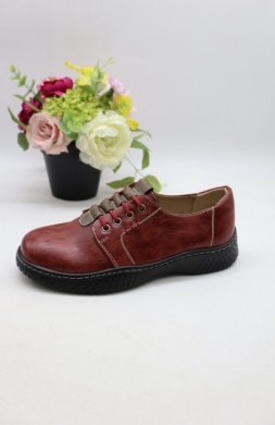 Półbuty damskie na płaskim (36-41) 22T112-6 RED