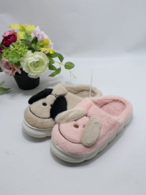Kapcie damskie ocieplane (36-41) W349 MIX