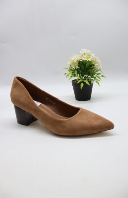 Czółenki damskie na obcasie (36-41) H8-1335 CAMEL