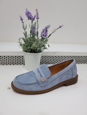 Mokasyny damskie na płaskim (36-41) 1500 BLUE