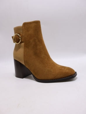 Botki damskie ocieplane na obcasie (36-41) JW-199 CAMEL