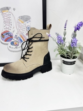 Trapery damskie ocieplane (36-41) M626 BEIGE