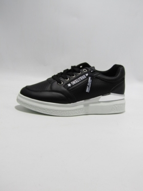 Buty sportowe damskie na płaskim (36-41) J-17 BLACK