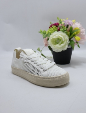Buty sportowe damskie na płaskim (36-41) 607 WHITE