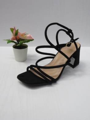 Sandały damskie na obcasie (36-41) V7-86 BLACK