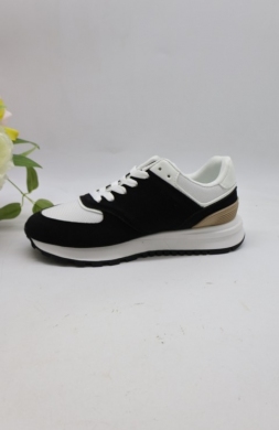 Buty sportowe damskie na płaskim (36-41) 99015 BLACK