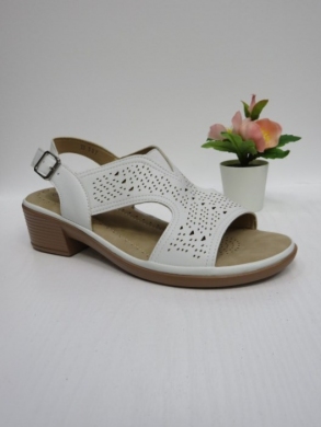 Sandały damskie na obcasie (36-41) HU507 WHITE