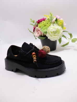 Półbuty damskie na obcasie (36-41) G514 BLACK