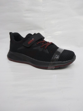 Buty sportowe chłopięce (32-37) F865 BLACK/RED