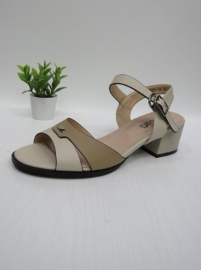 Sandały damskie na obcasie (36-41) X-7620-16 BEIGE