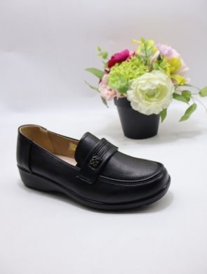 Półbuty damskie na płaskim (36-41) C603 BLACK