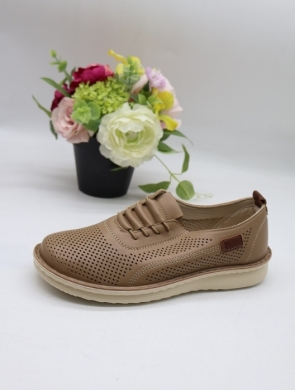 Półbuty damskie na płaskim (36-41) L710 KHAKI
