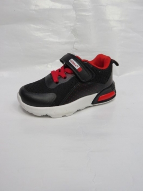 Buty sportowe chłopięce (20-25) E131-1 BLACK/RED