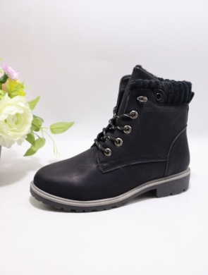 Trapery damskie ocieplane (36-41) 81321-1 BLACK