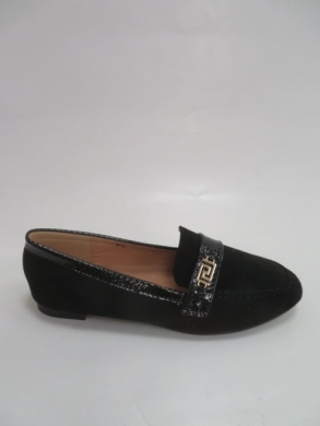 Mokasyny damskie na płaskim (36-41) 8030 BLACK