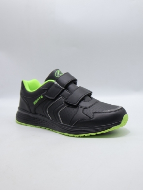 Buty sportowe męskie (41-46) 2021-1P BL/GREEN