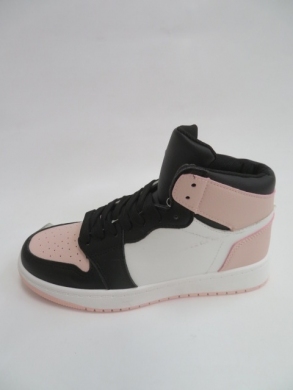 Sneakersy damskie wysokie (36-41) LA177 PINK