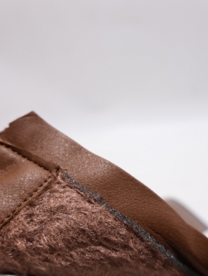 Botki damskie ocieplane na obcasie (36-41) C919 CAMEL