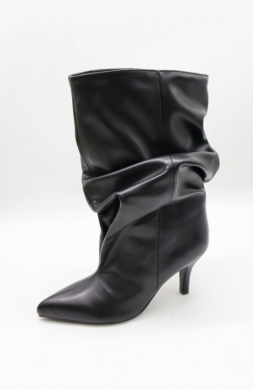 Kozaki damskie na szpilce (36-41) 2810 BLACK