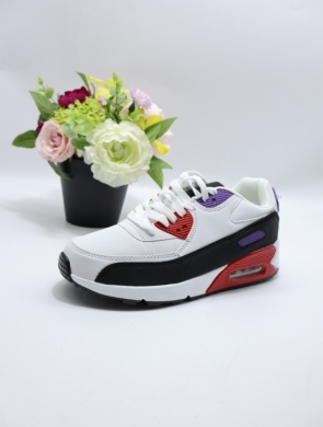 Buty sportowe damskie na płaskim (36-41) D801 RED/PURPLE