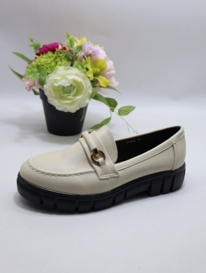 Mokasyny damskie na płaskim (36-41) 629 BEIGE