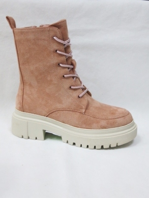 Trapery damskie ocieplane (36-41) JJ11 RUST RED