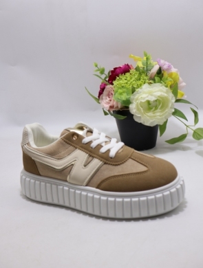Buty sportowe damskie na płaskim (36-41) ASSL-1 KHAKI