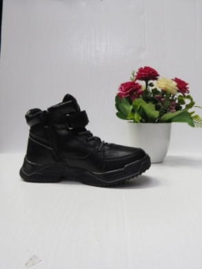 Buty sportowe chłopięce ocieplane (28-33) F831 BLACK