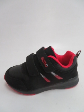 Buty sportowe dziewczęce (26-31) F863 BLACK/RED
