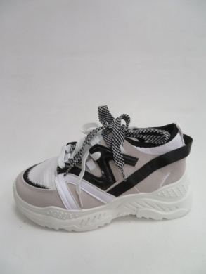 Sneakersy damskie niskie (36-41) 3006 WHITE