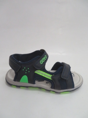 Sandały chłopięce (31-36) D960 BLUE/GREEN