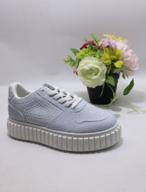 Buty sportowe damskie na płaskim (36-41) A88-228 BLUE