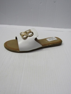 Klapki damskie na płaskim (36-41) FL-002 WHITE