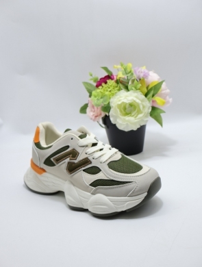 Buty sportowe damskie na płaskim (36-41) 23096 ARMY