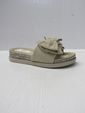 Klapki damskie na płaskim (36-41) BJ667 BEIGE