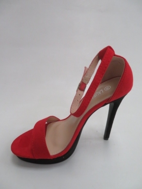 Sandały damskie na szpilce (36-41) QL-121 RED
