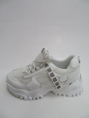 Sneakersy damskie niskie (36-41) K-59 WHITE