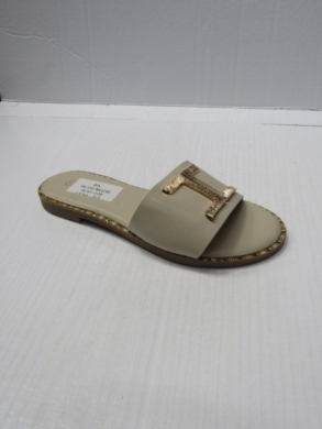 Klapki damskie na płaskim (36-41) 98-152 BEIGE