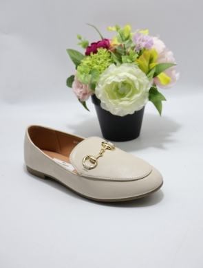 Mokasyny damskie na płaskim (36-41) DF875 BEIGE