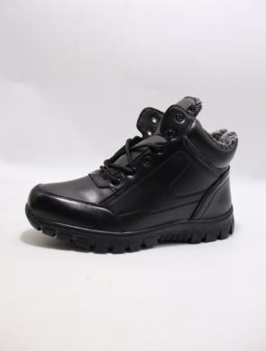 Botki męskie ocieplane (40-46) FL-12 BLACK